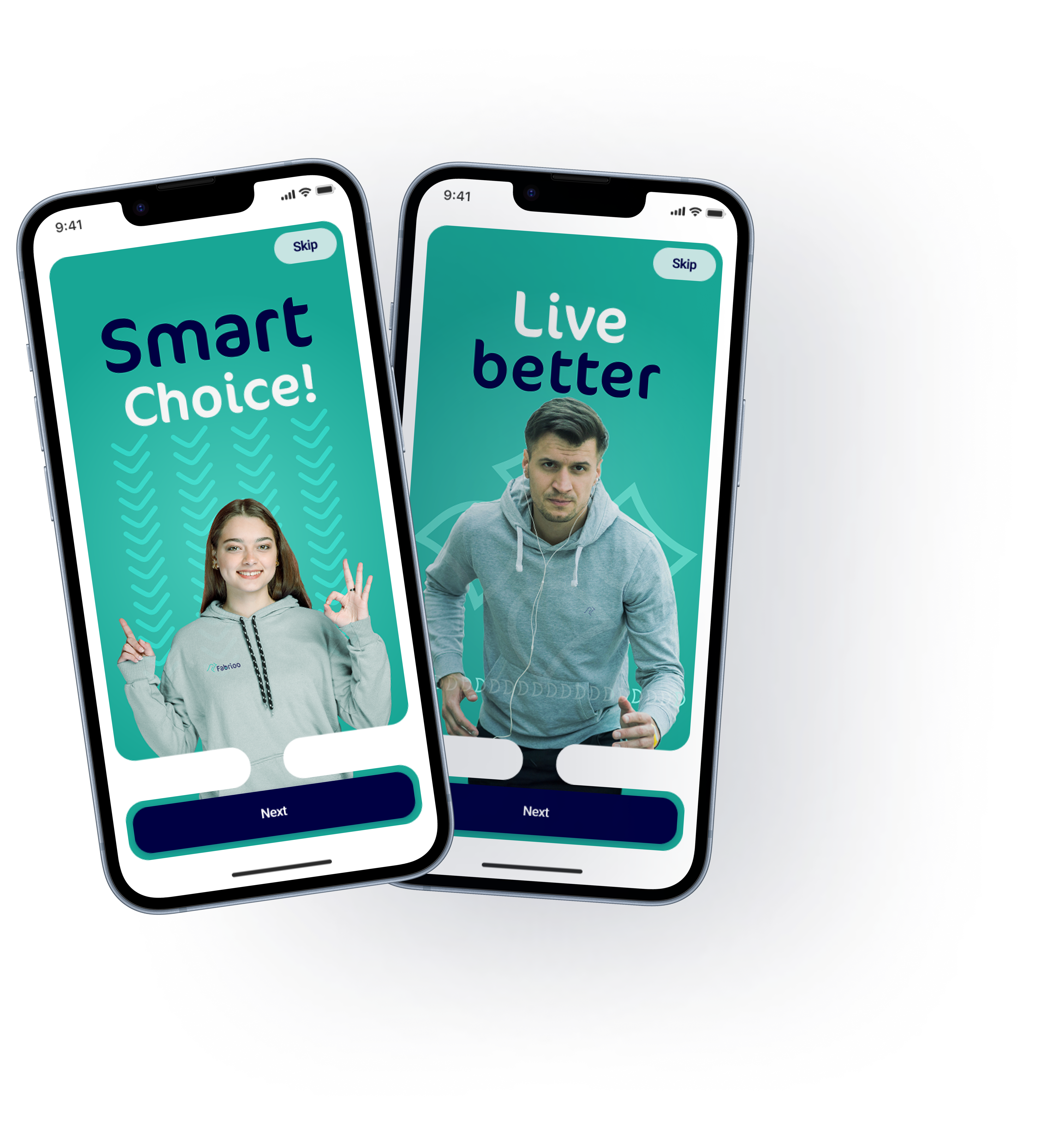 Fabrioo product mockups